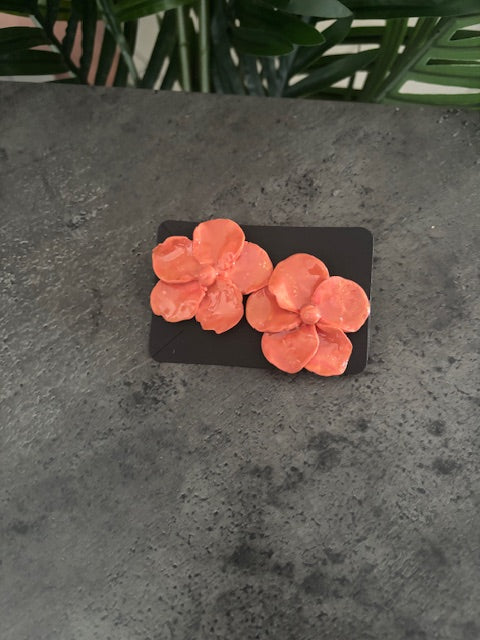 Boucle d'oreille Fleur 5 Pétales