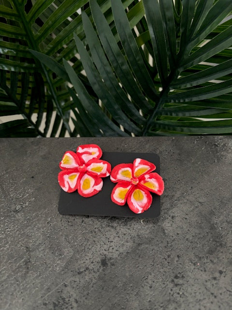 Boucle d'oreille Fleur 5 Pétales