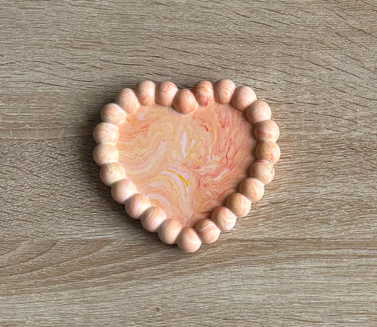 Vide-poches Coeur bubbles